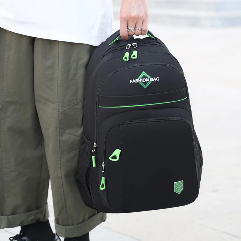 

Стильная повседневная сумка-рюкзак большой вместимости с модным дизайном, кожаная винтажная сумка для бизнеса и пригородных поездок, простая