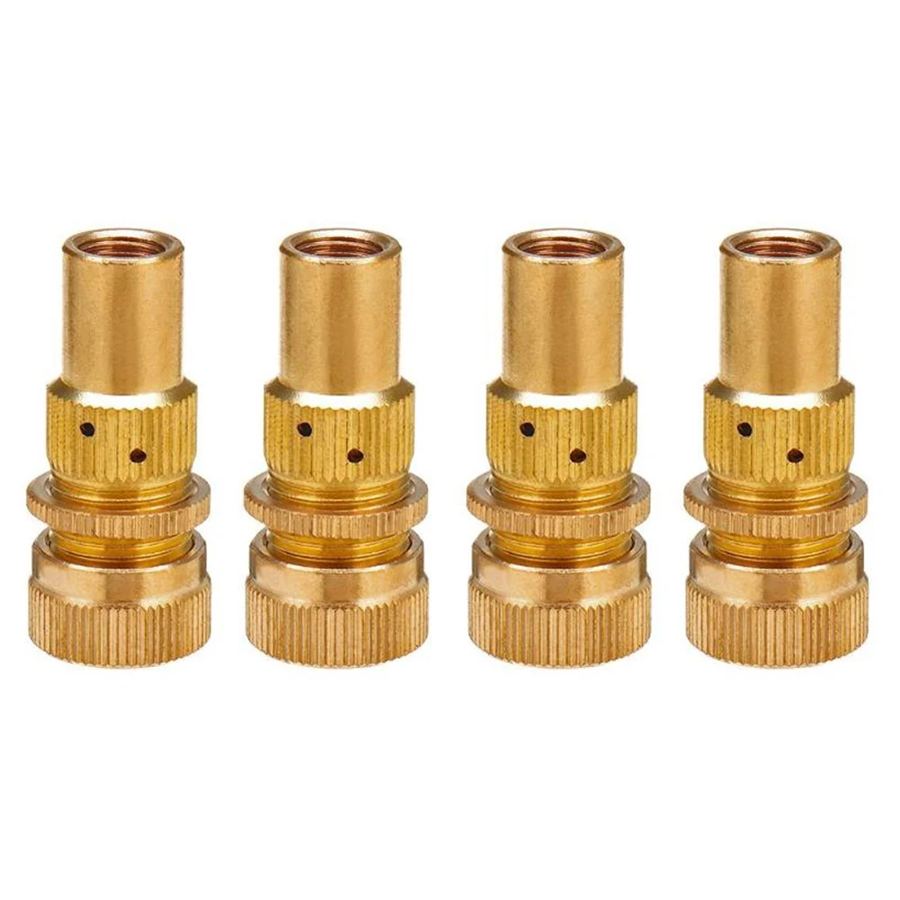 

4Pcs Offroad Brass Tire Deflators Kit Brass Automatic Tyre Tire Pressure Relief Valve Tyre Deflators Car Tire Deflators Kit