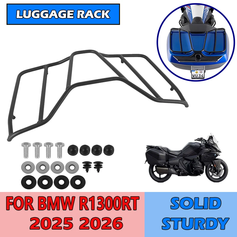 R1300RT Motorcycle Trunk Case Luggage Rack For BMW R1300 RT R 1300 RT 2025 2026 Tour Pack Rear Top Case Carrier Top Box Rack