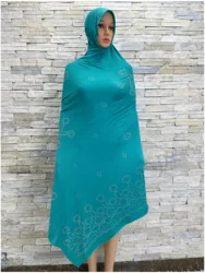 2023Dubai New Soft Spring Cotton Scarf KASHKHA Hijab For African Muslim Women Islam Pray Big Shawls Wraps HB277