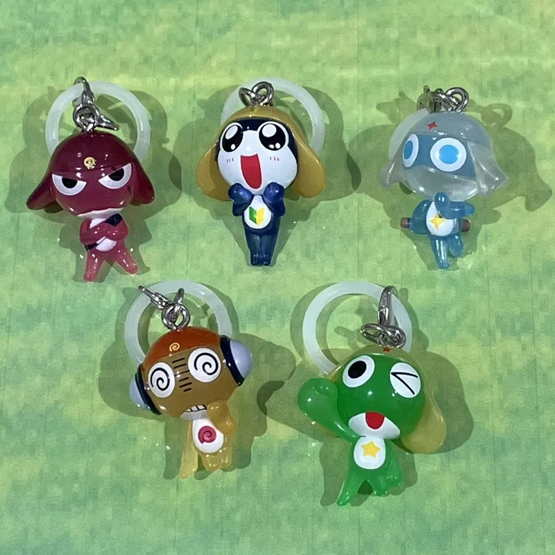 BANDAI KERORO Hanging Ornament Collection Anime Children's Day Gifts Childhood Memories Gashapon Figure Model Toys