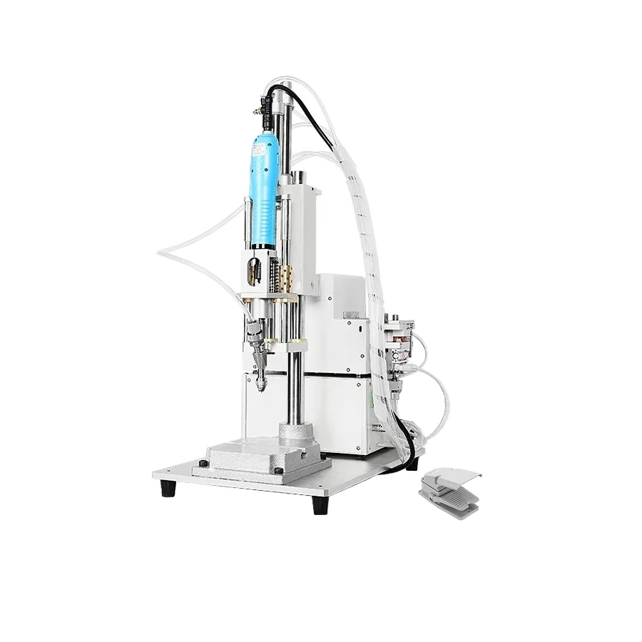 Automatic Screw Driving Machine Single Station Platform Semi-Automatic Foot Pedal Desktop Screw Feeder Fastening Tool
