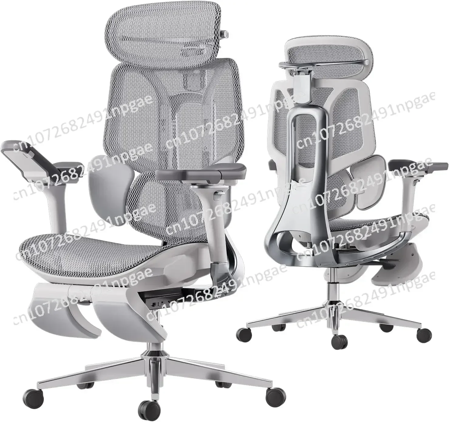 Hbada E3 Ergonomic Office Chair, Big and Tall Office Chair - with 3-Zone Dynamic Lumbar Support, 4D Adjustable Headrest