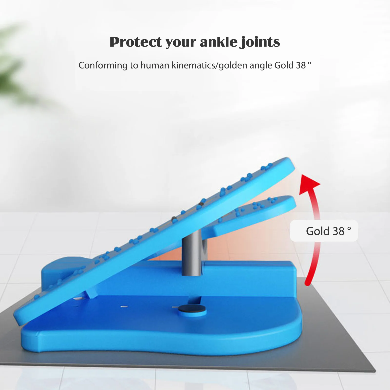 

Mini Leg Aerobic Trainer Portable Leg Step Fitness Machine Fitness Equipment Foldable Non-Slip Unisex for Indoor Gym
