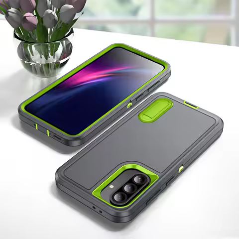 Anti-falling Case for Samsung Galaxy A56 5G A36 A16 A54 A53 A04S A15 A14 A13 S25 Ultra S24 Plus S22 S23 FE Stand Function Cover