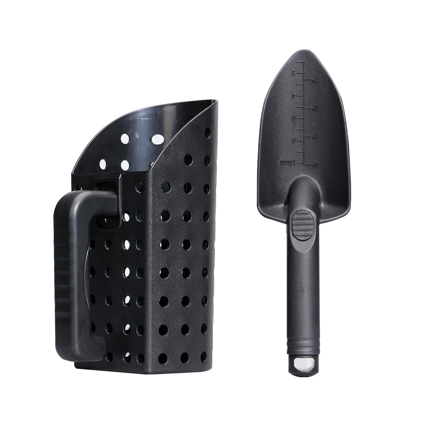 Heavy Duty Sand Scoop for Metal Detecting - Beach Screen Treasure Hunts, Sand Shovels, Metal Detector Detection Accessories