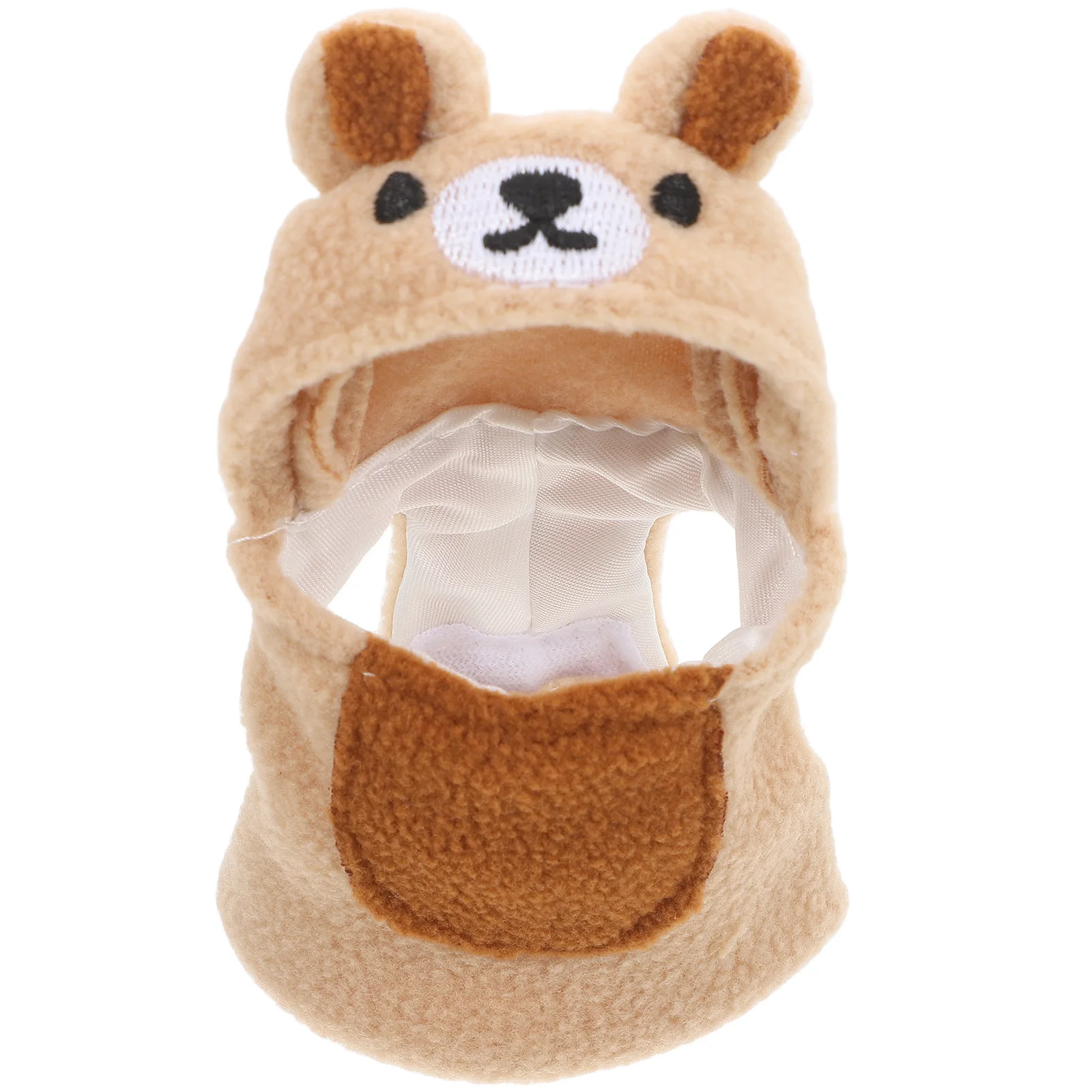 

Parrot Warm Cloak with Easy for Cockatiels Thickened Winter Hoodie Bird Outfit for Small Animals Photo Prop