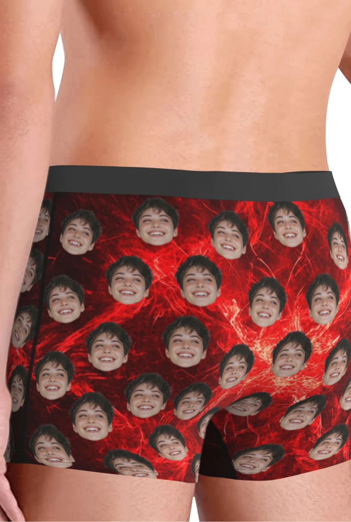 Personalized Face Photo Underwear Custom Boxer Briefs Custom Men Valentine's Day Gift For Husband Anniversary Gift for Dad
