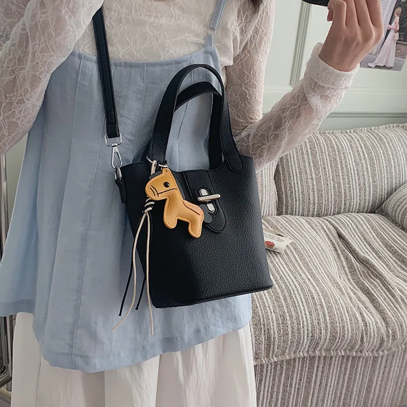 Quiet Luxury Genuine Cow Leather Mini Picotin Basket Bag, Ultra Soft Touch Cute Minimalist Fashion Women