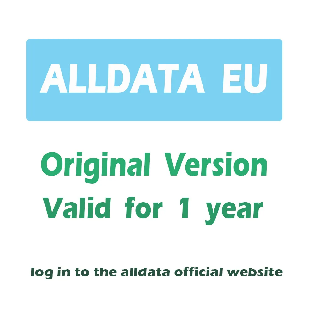 

Original Alldata EU Online Account 2026 Auto Repair Software 1 Year Workshop Wiring Diagrams Car Diagnostic Database