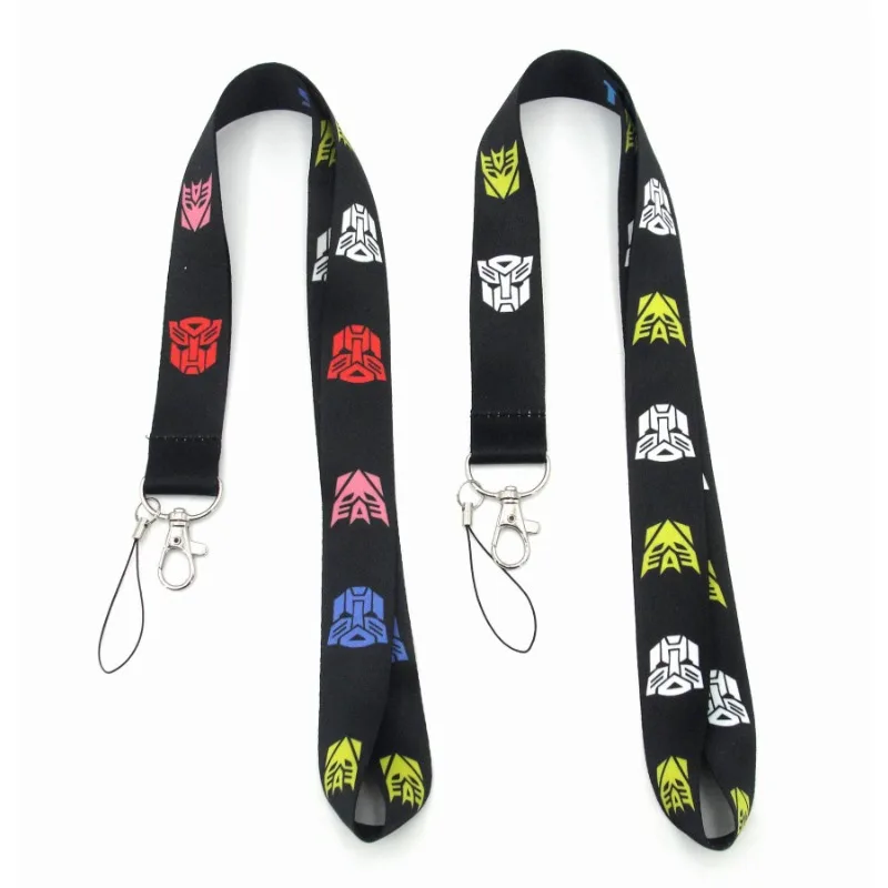 Hasbro Transformers Phone Lanyard Neck Hanging Lanyards Adjustable Crossbody Cell Phone Strap Anti-lost Lanyard Necklace Cord