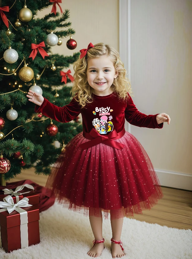 Bluey Girls Dress V…