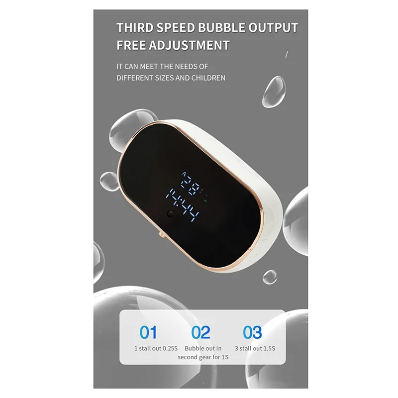 

ABBN-сенсорный дозатор мыла, автоматический пенящийся дозатор для мытья рук, настенный дозатор жидкого мыла для ванной комнаты, кухни