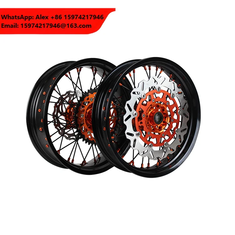 2025 New Model GLM 17-Inch Supermoto Rims Fit For KTM EXC SXF 125cc-530cc 2003-2025 For Stark Varg Motorcycle Wheels