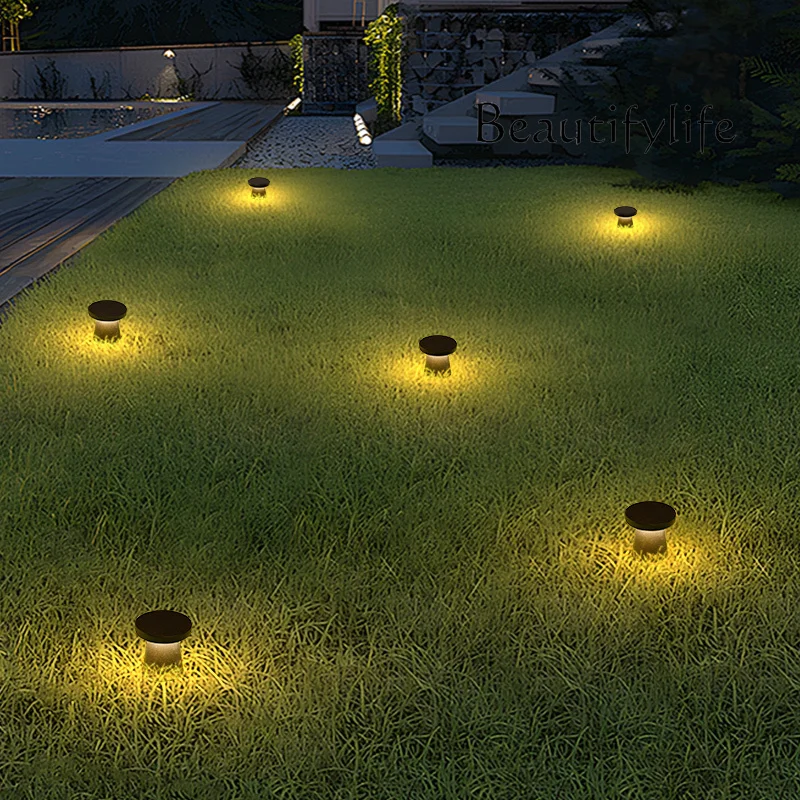 Outdoor Garden Lawn Light Decorated Garden Modern Simple Terrace Landscape Light Waterproof Floor Light