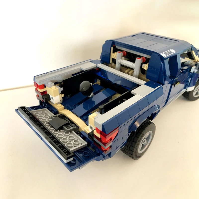 Novo mod 10265 captador F-150 super cobra modelo bloco de construção montado diy tijolos brinquedos meninos presentes aniversário