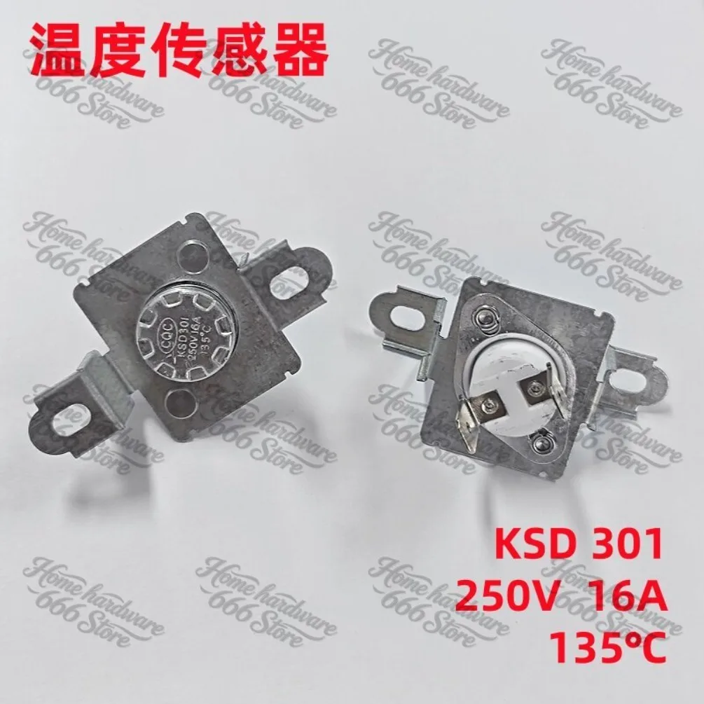 interruptor-de-controle-de-temperatura-ksd301-protetor-termico-135-graus-250v-16a-normalmente-fechado-e-normalmente-aberto