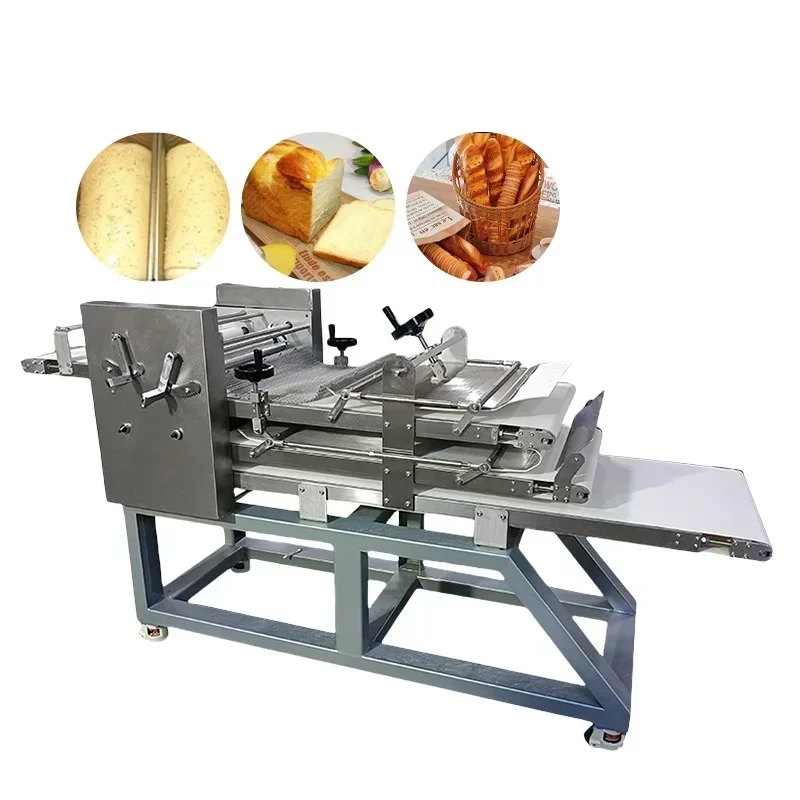 Bakery Shop Set Loaf Toast Bread Dough Machines For Bakery Bread Moulder Round Square Burger Bread Shaping Machine Molder