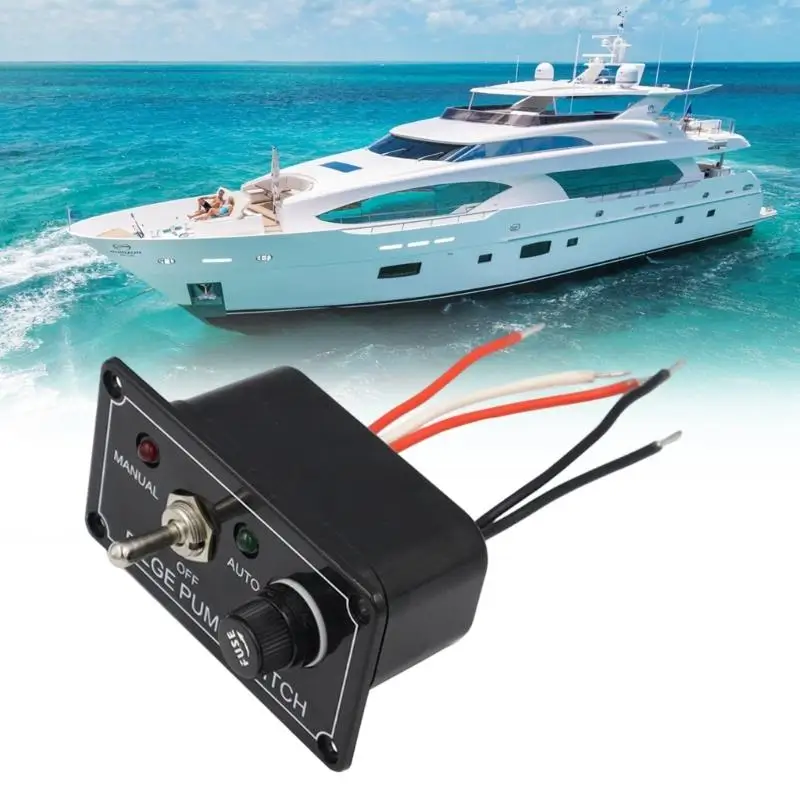 

Прочная кнопочная панель из АБС-пластика, 12 В, 5 А, водонепроницаемая кнопочная панель для автомобильного морского и наружного