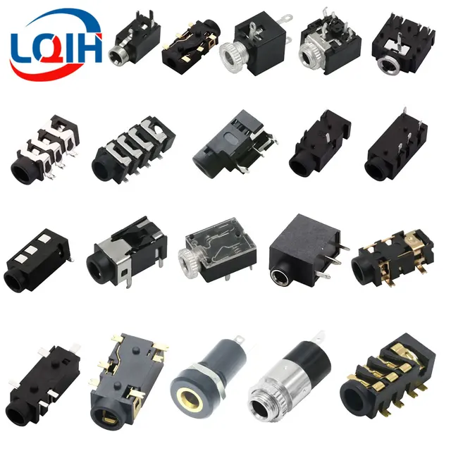10 SZTUK 2,5 3,5 MM Gniazdo słuchawkowe Audio Video Żeńskie Dwukanałowe Gniazdo Stereo Gniazdo Stereo Lutowane Panelowe PJ-210B PJ-392