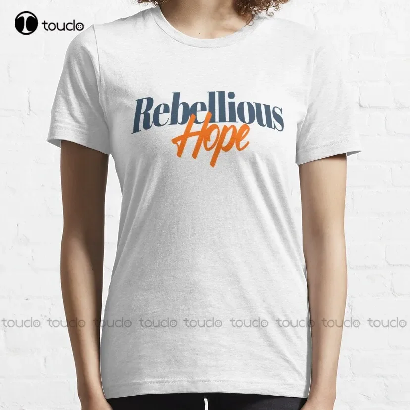 Rebellious Hope Typography Deisgn Trending T-Shirt T Shirts For Men Fashion Design Casual Tee Shirts Tops Hipster Clothes Xs-5Xl