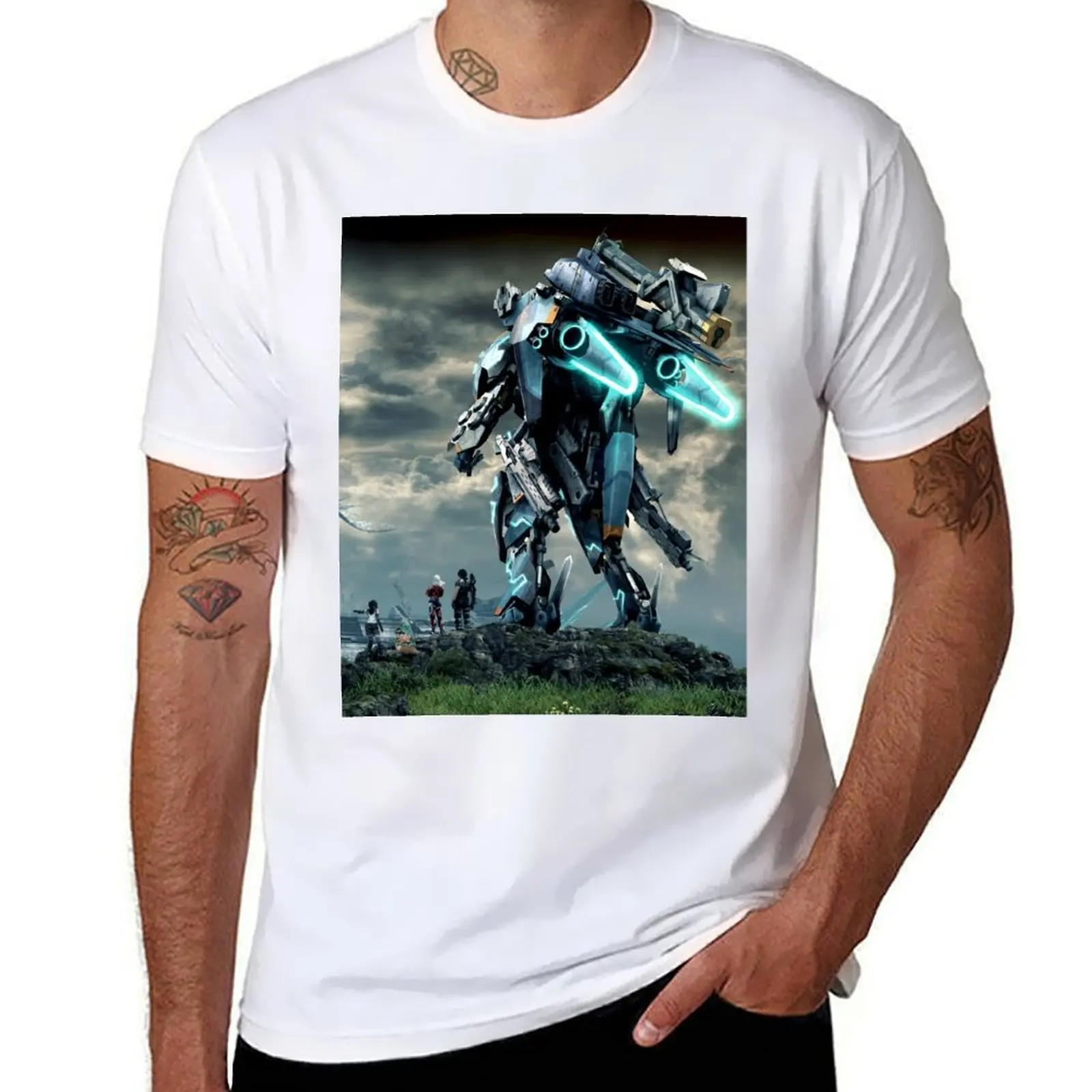 

Xenoblade chronicles X T-Shirt t shirt man luxury cotton t shirt pack T-Shirt