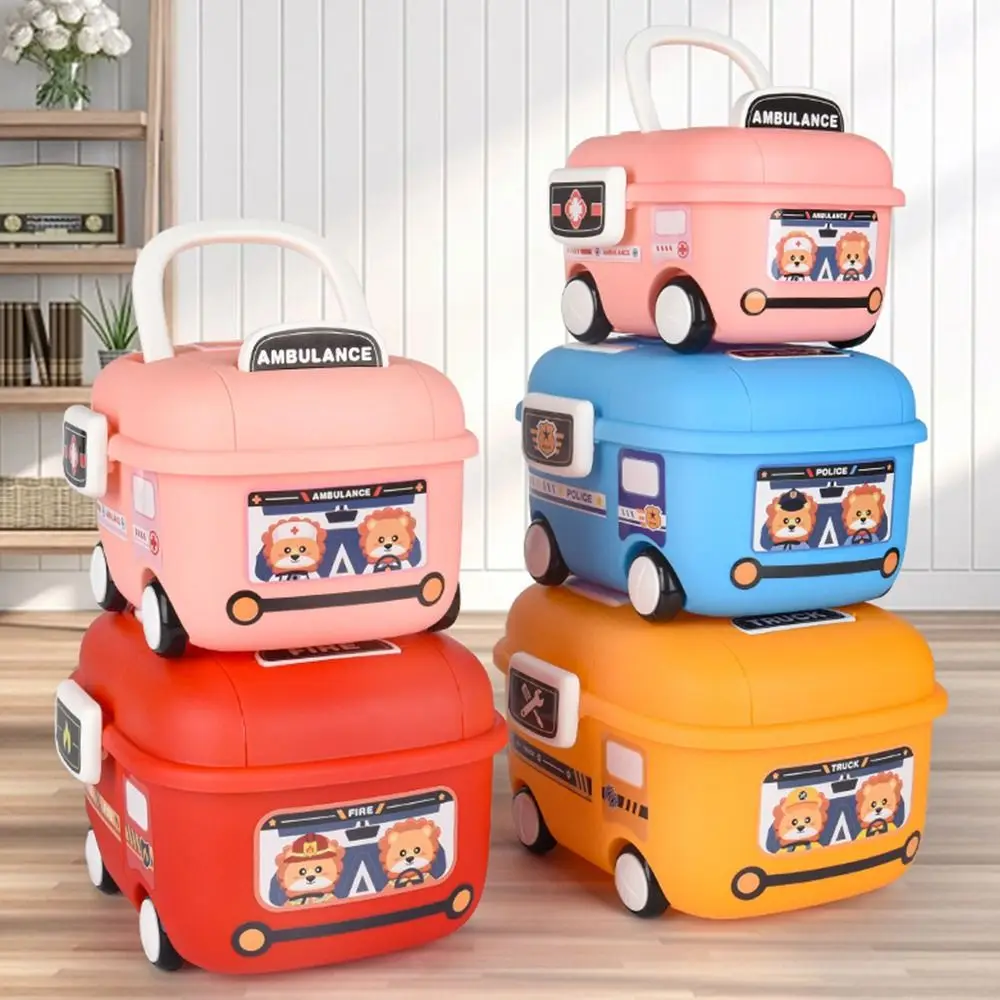 Multicolor Storage Boxes Multi-functional Cartoon Car Sundries Organising Box Multi-size Plastic Organizier Box Home Organizier
