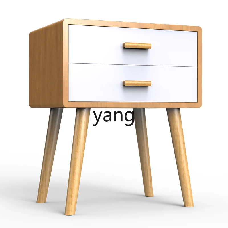 LH solid wood safe household anti-theft hidden bedroom bedside table mini password invisible bedside model