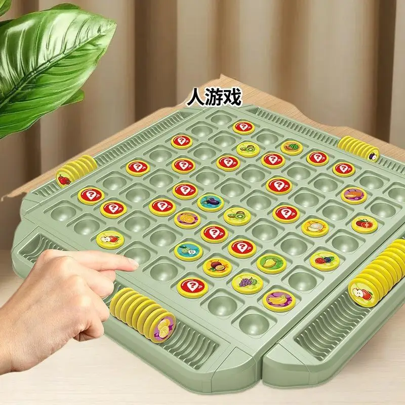 인지 체스 게임과 과일 뒤집기 장난감 세트로 논리적 기술 향상