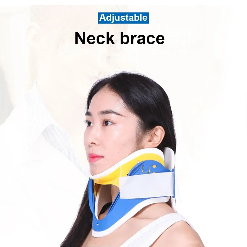 Neck Support Cervical Spine Retractor Adjustable Cervical Spine Fixed Support Emergency Cervical Spine Splint Neck Strap