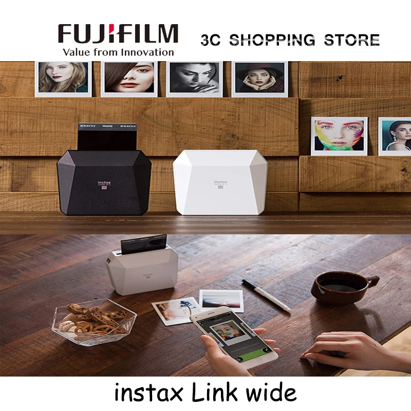 

Fuji Instax Share SP-3 One-time Imaging Mobile Phone Photo Printer Connection Portable Square SP3 Photo Camera