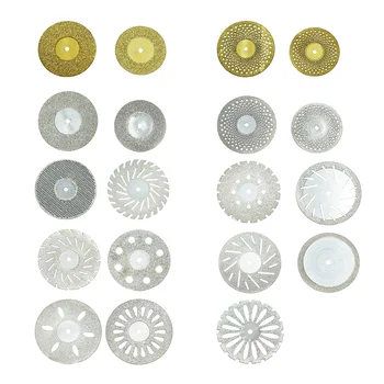 5pc Dentale Disco Diamantato Carburo Sabbia Fresa Cavità Dei...