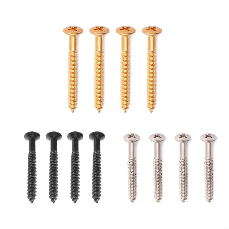 

11UE Neck Plate Mounting Screws For Bolt-On Neck for Fender Guitar Parts Access