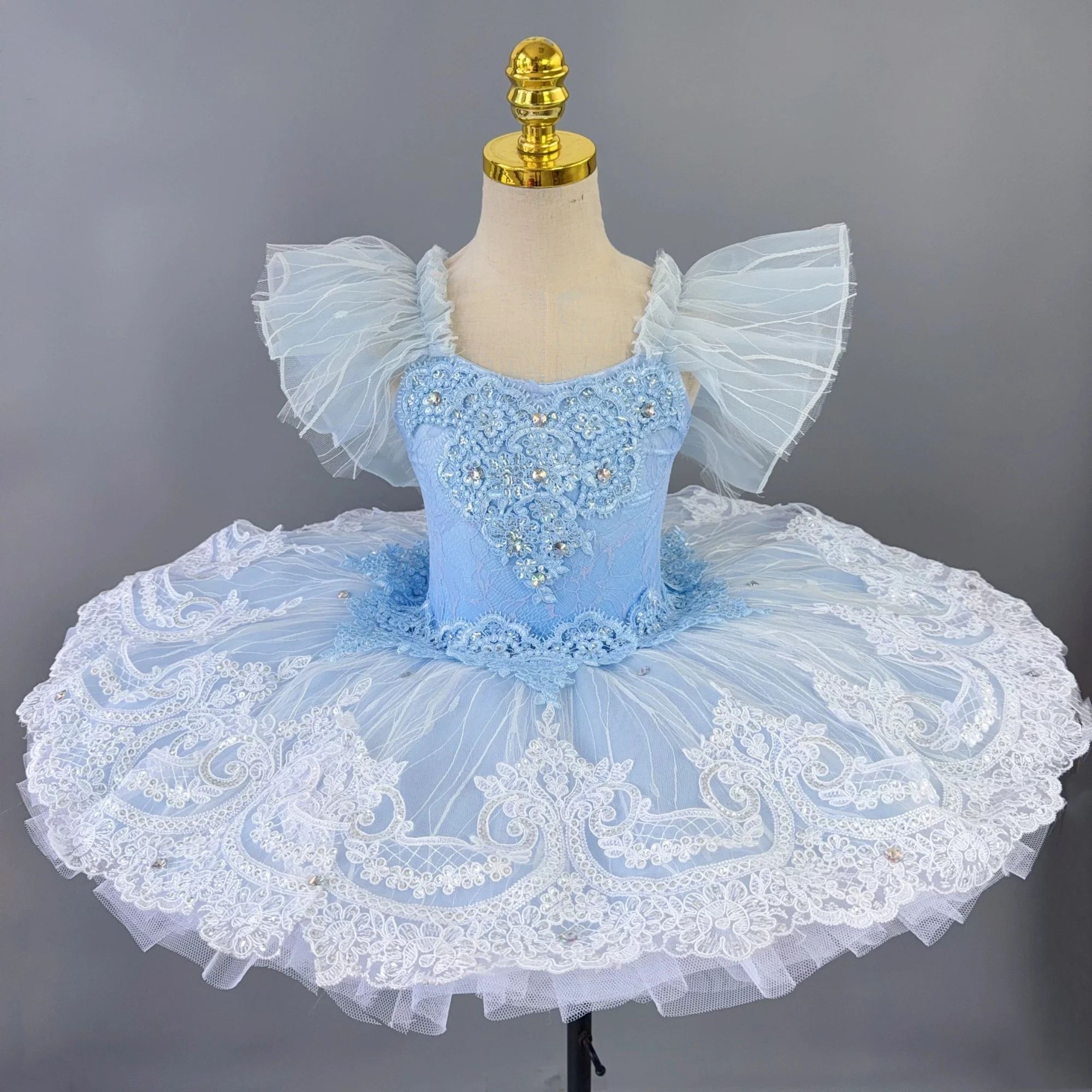 

Girls Professional Ballet Skirt Dance Wear Party Ballet Tutu Swan Lake Dance Ballet Dress Stage Costumes Performance Princess