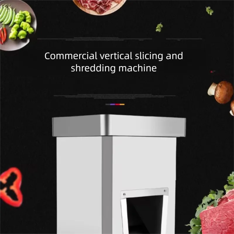 

Meat Dicing Chicken Breast Slicing Machine Cutting Commercial Meat Shredder Machine Cube Meat Strip Cutter Machine