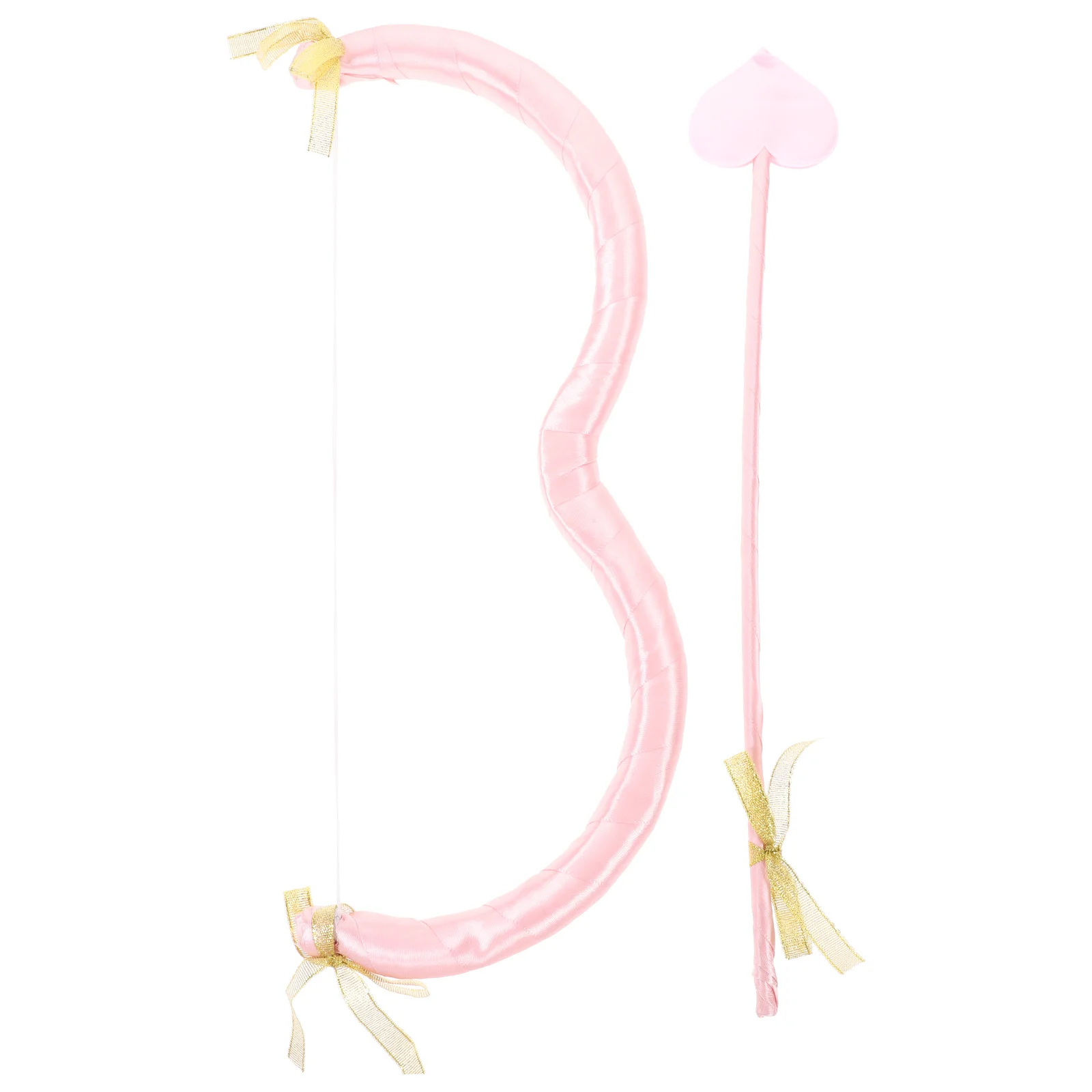 

1Set Cupid Bow and Arrow Valentine Foam Props for Cosplay Costume Performance Cute Decorative Archery Set Party Favors