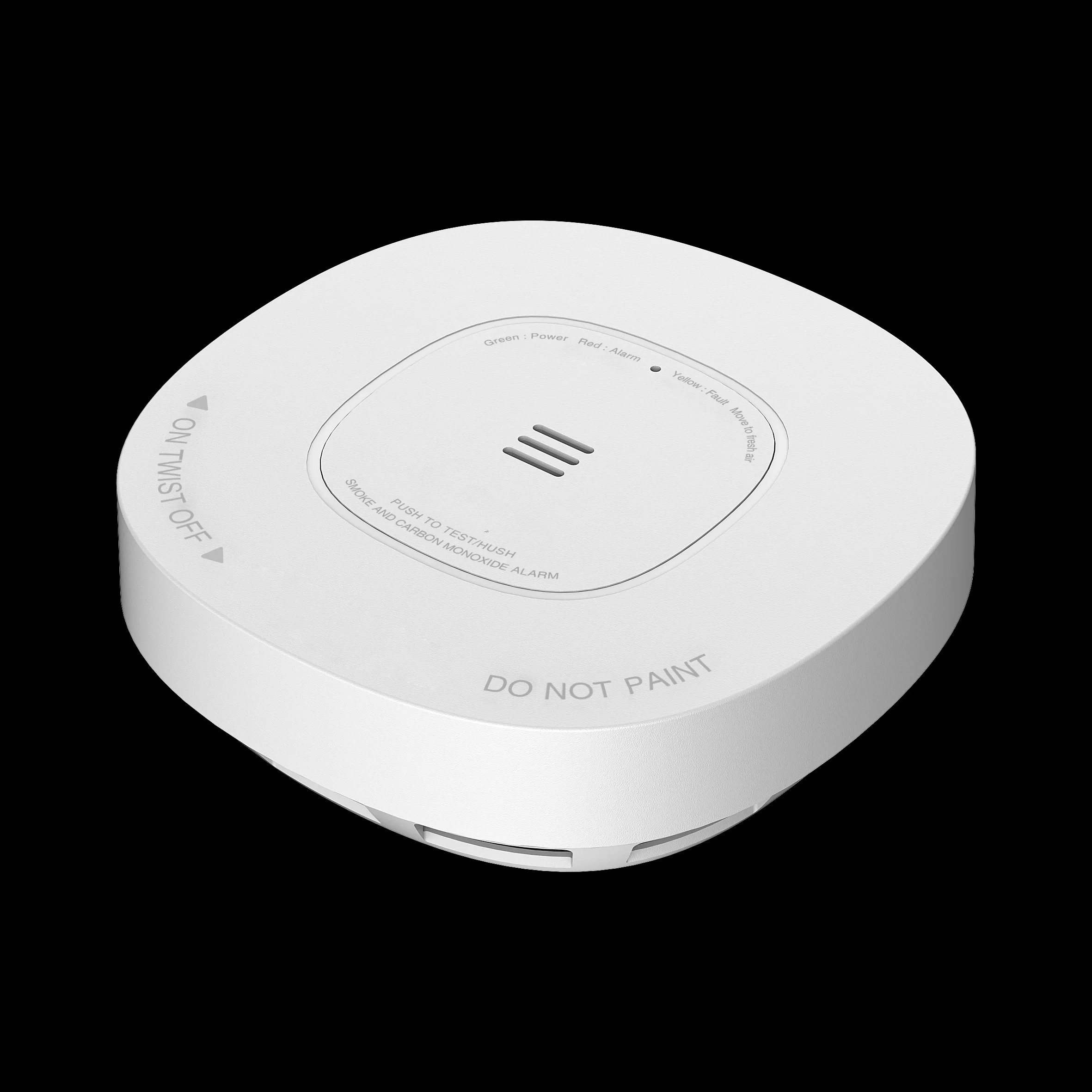 10-Year Battery Operated Standalone Smoke And Carbon Monoxid With Combined Alarm For Alarm System