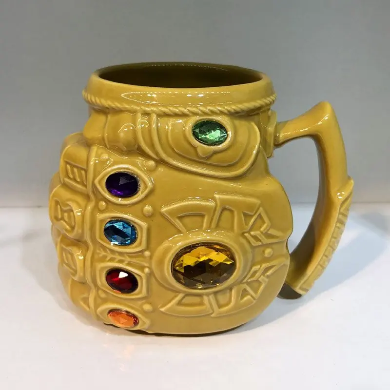 Thanos gloves Ceramics Mugs coffee mug Milk Tea office Cups Drinkware the Best birthday Gift with Gift Box for friends