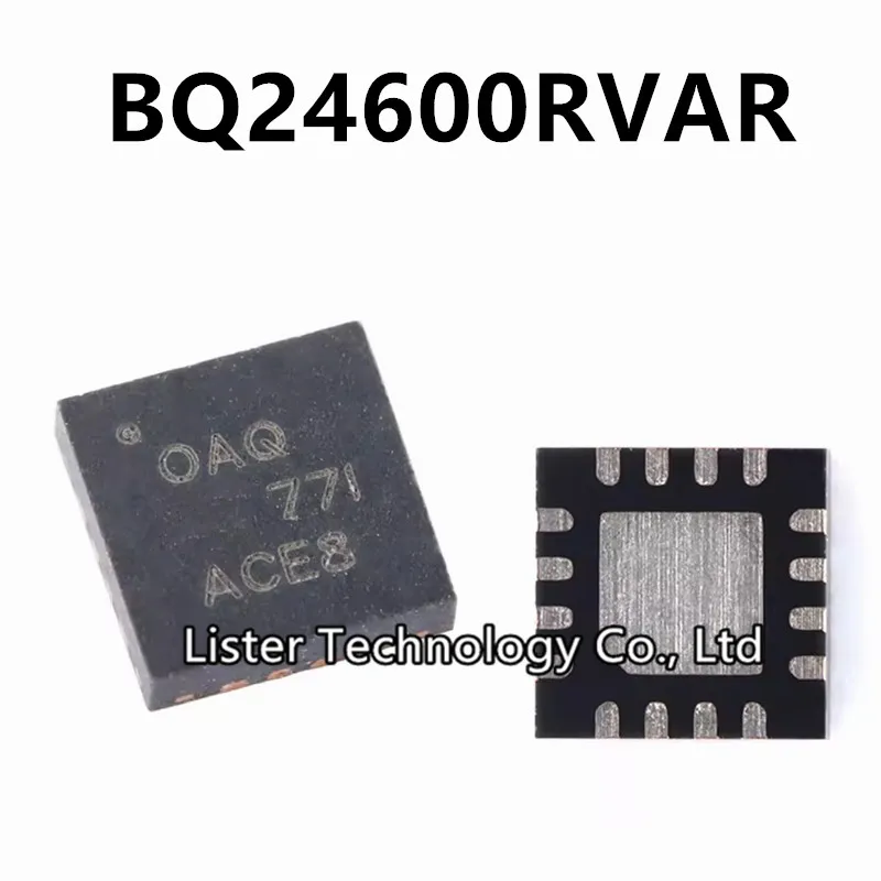 10pcs/Lot New BQ24600RVAR VQFN-16 Marking:OAQ 0AQ BQ24600 BQ24600R BQ24600RV BQ24600RVA 24600 QFN16 SMD