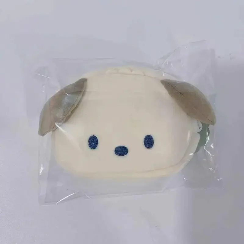 Anime Sanrio Plush Bag Kawaii Pochacco Accessories Cute Beauty Plushies Cosmetic Bag Coin Purse Storage Bag Toys for Girls Gift