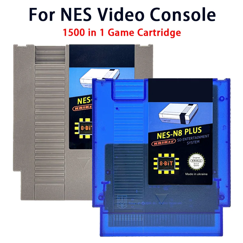 Nes cartridge N8 gra karciana Retro 1000 w 1 N8 Remix kolekcja gier chiny wersja NES 8-bitowy gra wideo konsola do gier kaseta