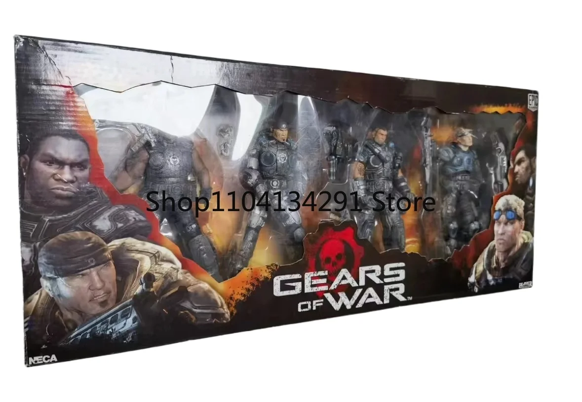 Original NECA  Gears of War  Damon Badd  Orc Crossbowman  Orc Queen  Collectible Figure  Gift  Action Figure  Children's Toy