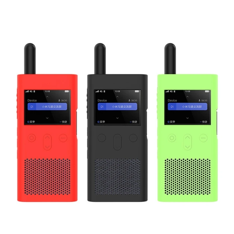 

Dropship Silicone Cover Case Suitable for 3 Walkie Talkie Two Way Radio Soft Anti-scratch Mobile Radio Skin Wear-resistant