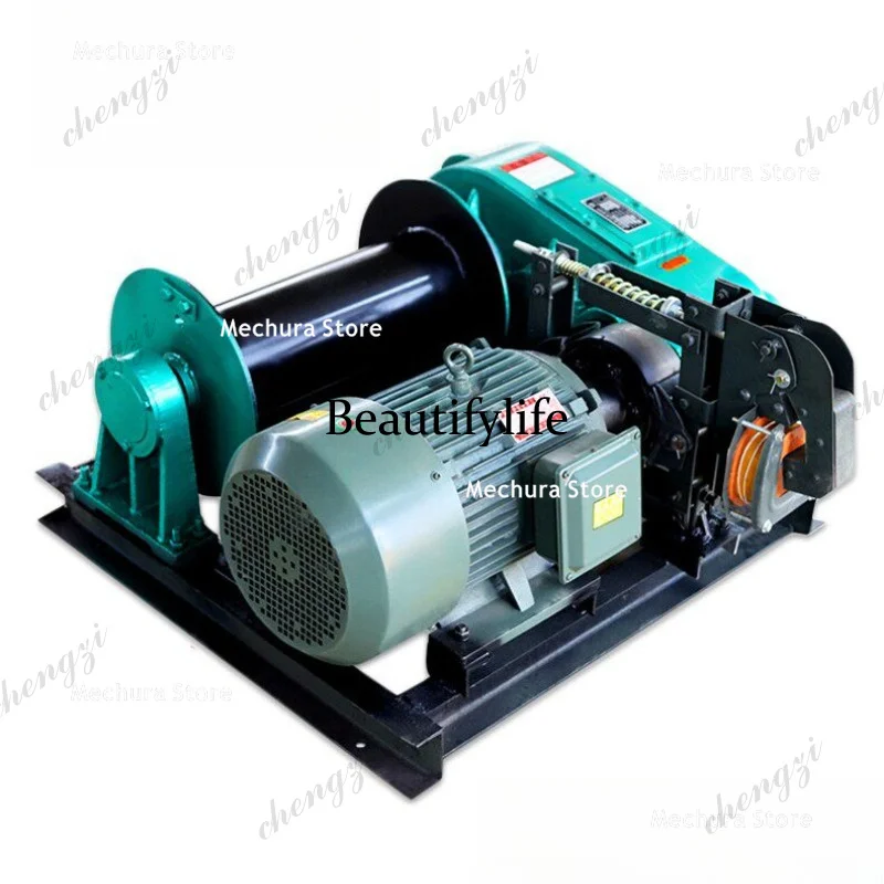 A81 Multifunctional Hydraulic Construction Winch - 380V Heavy Duty Electric Hoist with 1-10 Ton Lifting Capacity Lifting Cranes