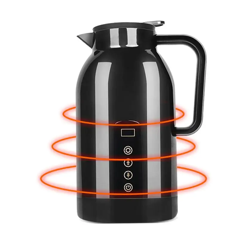 12V/24V Electric Heating Cup Kettle Stainless Steel Water Heater Bottle for Tea Coffee Drinking Travel Car Truck Kettle 1150ml