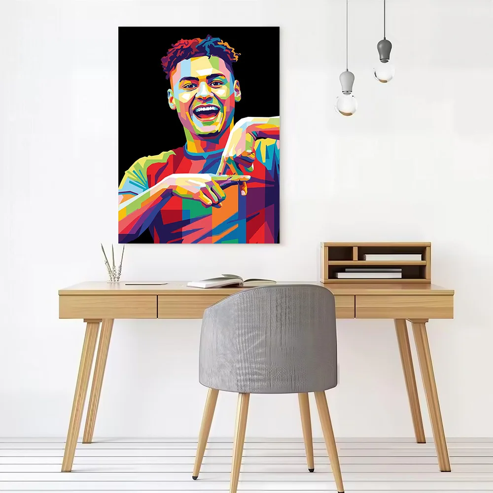 Ollie Watkins Canvas Poster Wall Art Customizable High Quality Printed Picture for Modern Living Room Paintings Decor Luxury