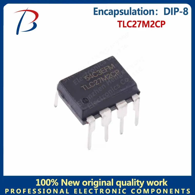 10PCSIn-line TLC27M2CP operational amplifier chip package DIP-8