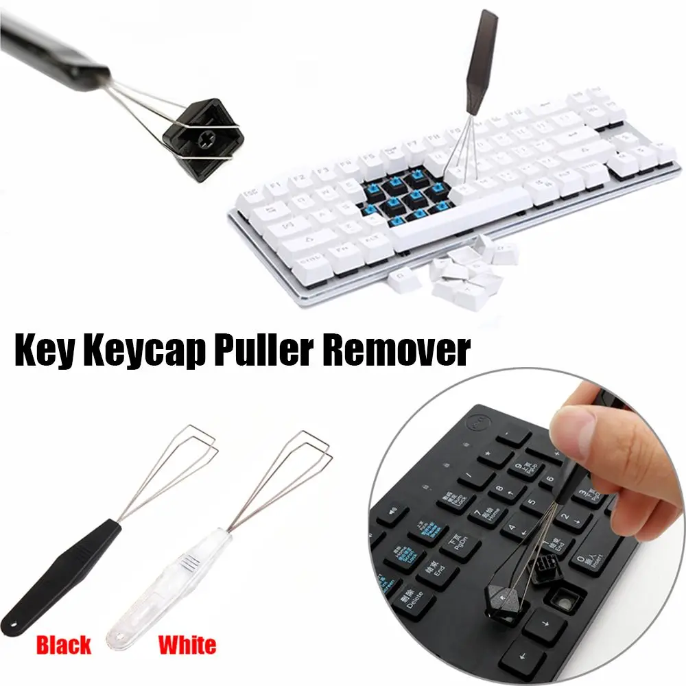 New Simple Mechanical Cleaning Tool Key Cap Puller Metal Keyboard Remover