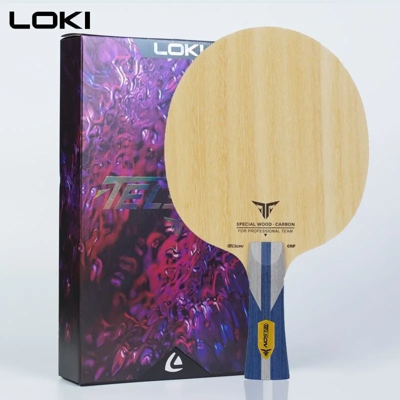 Original LOKI TELSON Table Tennis Blade Telson CNF China Ping Pong Blade Professional 5+2 Carbon Offensive Pingpong Base Board