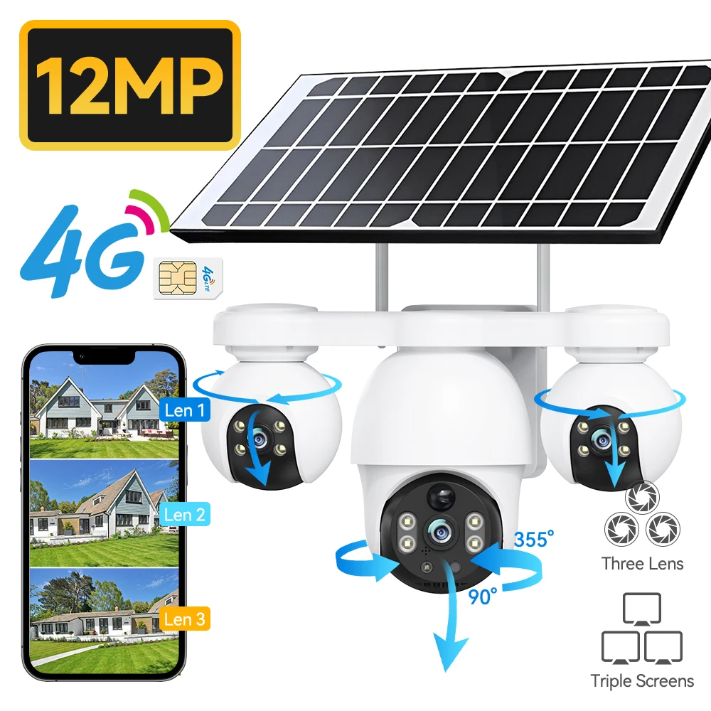 V380 Pro 4G Solar-P…
